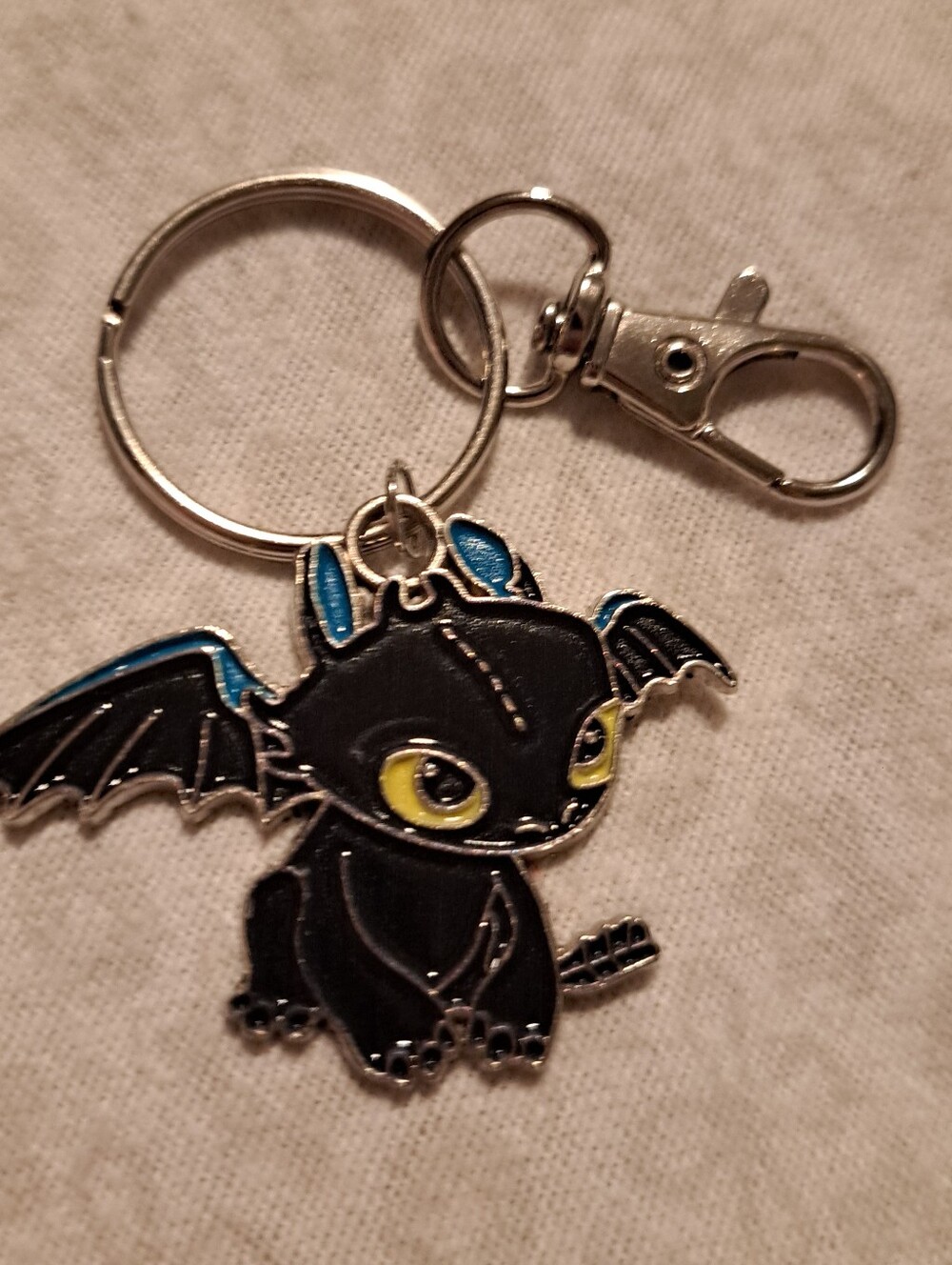 Toothless Dragon Keyring